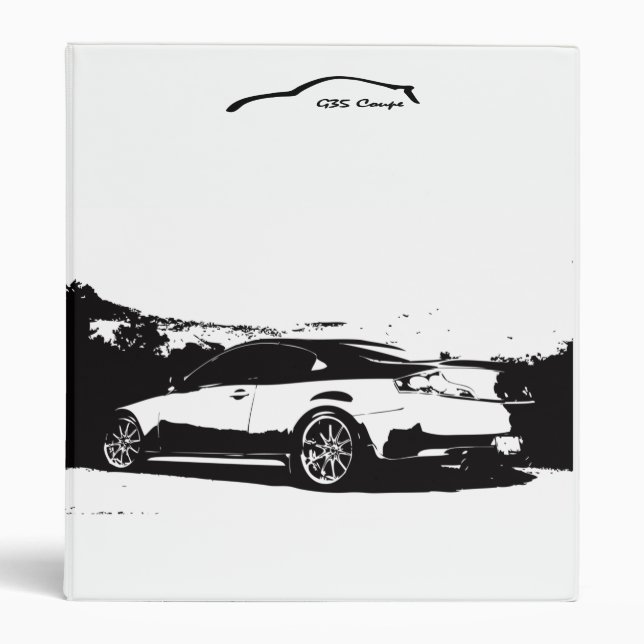 Infiniti G35 Coupe Binder Folder (Front)