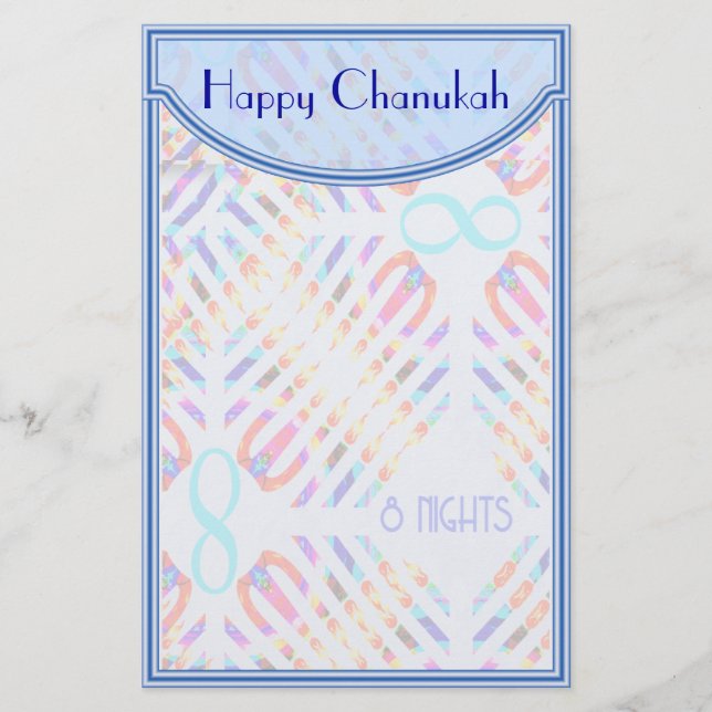 Infinity 8 Nights Stationery (Front)