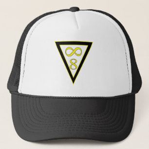 Infinity 8 trucker hat