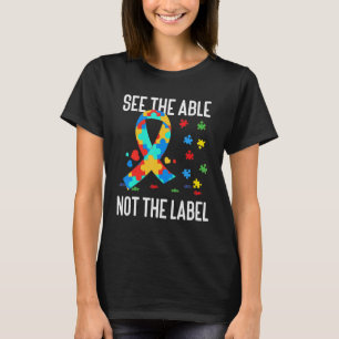 Infinity Autism Awareness Mom Dad Autistic Child B T-Shirt