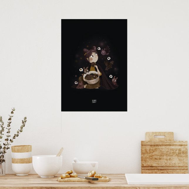 INFINITY BAT by Alexandra Dikaia Poster (Kitchen)