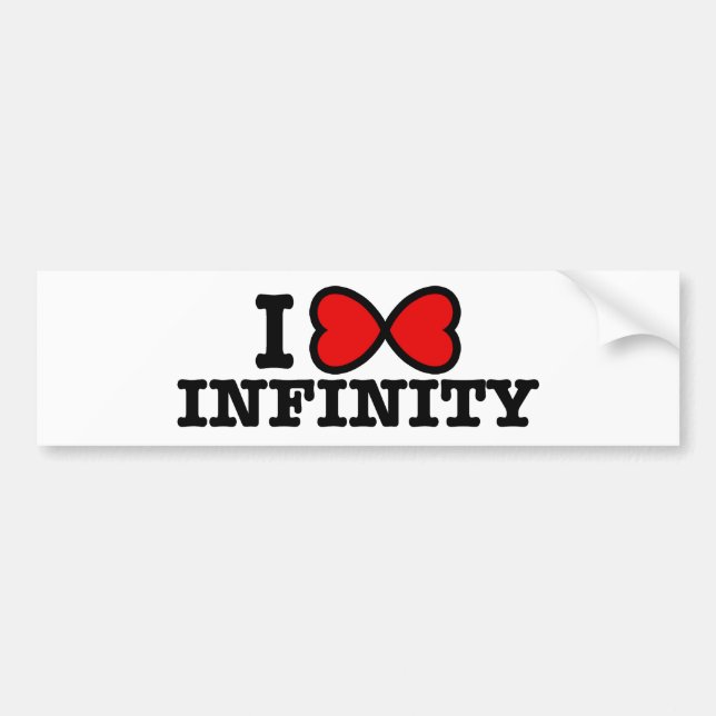 Infinity Bumper Sticker (Front)