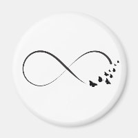 Infinity  butterfly symbol