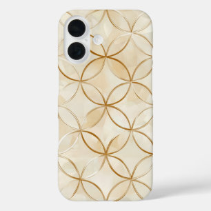 Infinity Circles Grid iPhone 16 Case