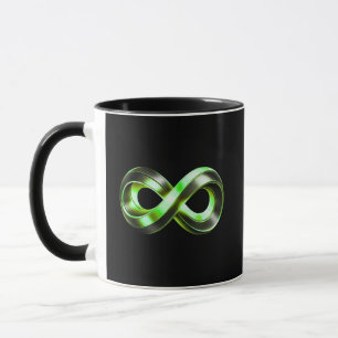 Infinity Core Emblem  Luxury Abstract Design Mug