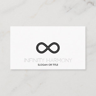 Infinity Harmony Symbol Business Card