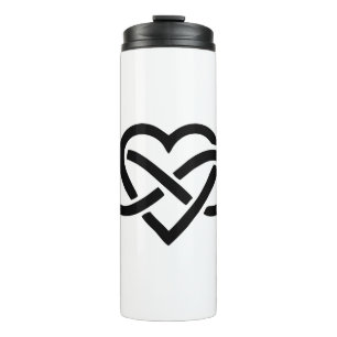 Infinity Heart Thermal Tumbler