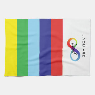 Infinity LGBTQ+ Pride Tote Kitchen Towel