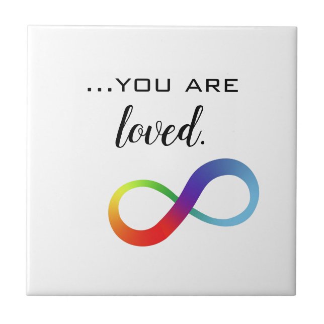 Infinity LGBTQ+ Pride Tote Tile (Front)