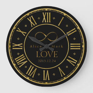 Infinity Love | Geek Gifts Large Clock