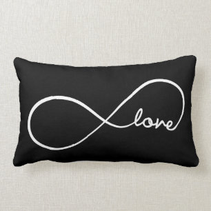 Infinity Love Lumbar Pillow
