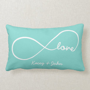 Infinity Love Lumbar Pillow