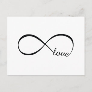 Infinity Love Postcard