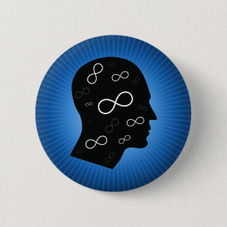 Infinity Mind | Geek 2 Inch Round Button