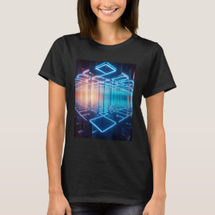 Infinity Mirrors Mesmerizing Art Depth Mirror T-Shirt
