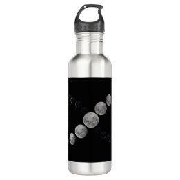 Infinity moon phase  710 ml water bottle