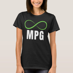 Infinity MPG, Awesome Electric Vehicle Design, E T-Shirt
