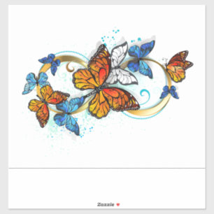 Infinity of Monarch Butterflies
