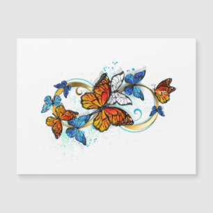 Infinity of Monarch Butterflies