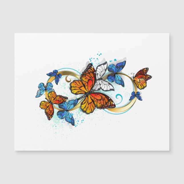 Infinity of Monarch Butterflies (Front)