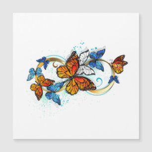 Infinity of Monarch Butterflies