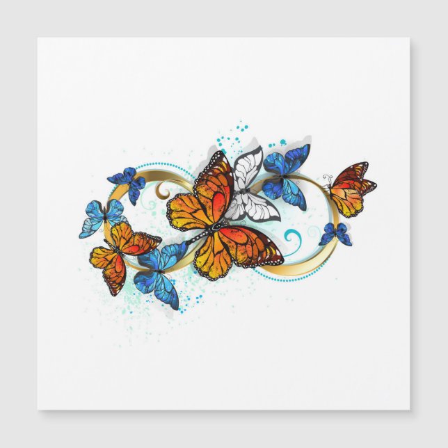 Infinity of Monarch Butterflies (Front)