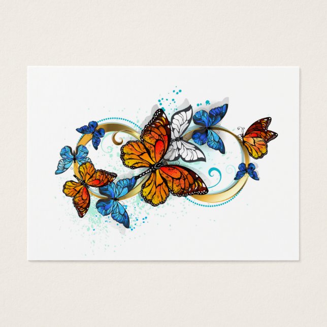 Infinity of Monarch Butterflies (Front)