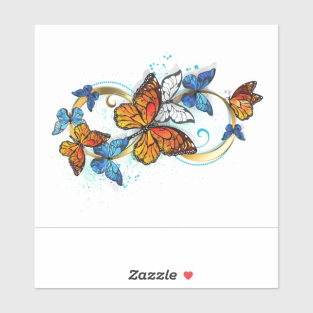 Infinity of Monarch Butterflies (Sheet)