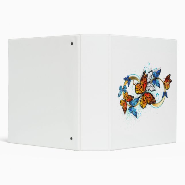 Infinity of Monarch Butterflies Binder (Background)