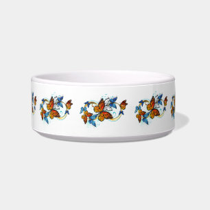 Infinity of Monarch Butterflies Bowl