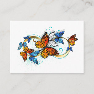 Infinity of Monarch Butterflies Business Card