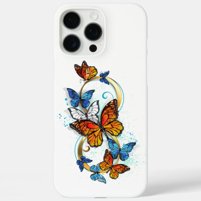 Infinity of Monarch Butterflies Case-Mate iPhone Case (Back)