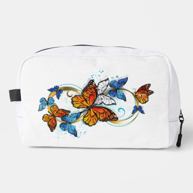 Infinity of Monarch Butterflies Dopp Kit (Front)