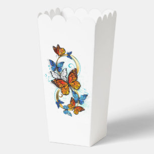 Infinity of Monarch Butterflies Favor Box
