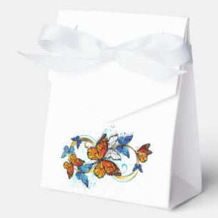 Infinity of Monarch Butterflies Favor Box