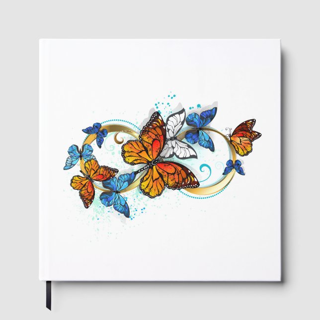 Infinity of Monarch Butterflies Guest Book (Front)