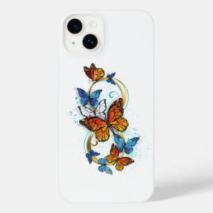 Infinity of Monarch Butterflies iPhone 14 Plus Case