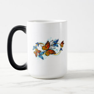 Infinity of Monarch Butterflies Magic Mug