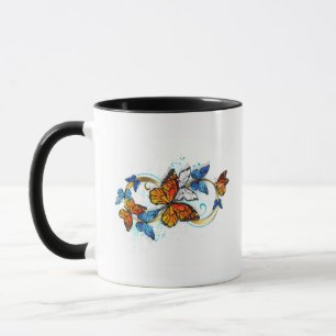 Infinity of Monarch Butterflies Mug