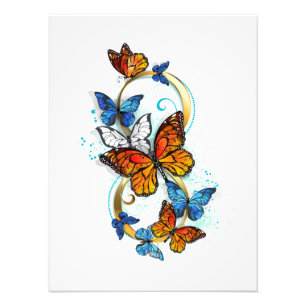 Infinity of Monarch Butterflies Photo Print