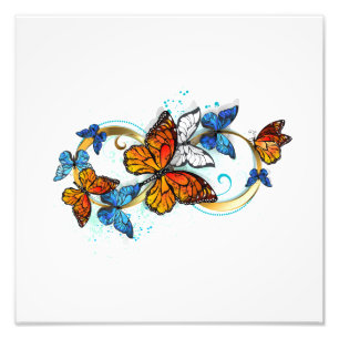 Infinity of Monarch Butterflies Photo Print