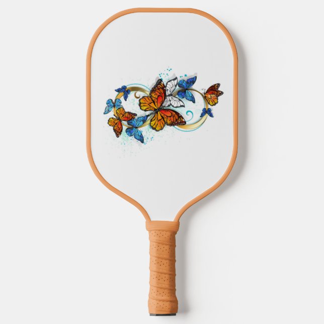 Infinity of Monarch Butterflies Pickleball Paddle (Front)