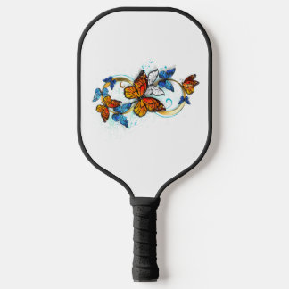 Infinity of Monarch Butterflies Pickleball Paddle