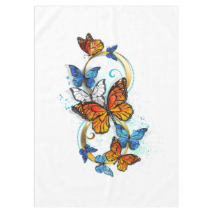 Infinity of Monarch Butterflies Tablecloth