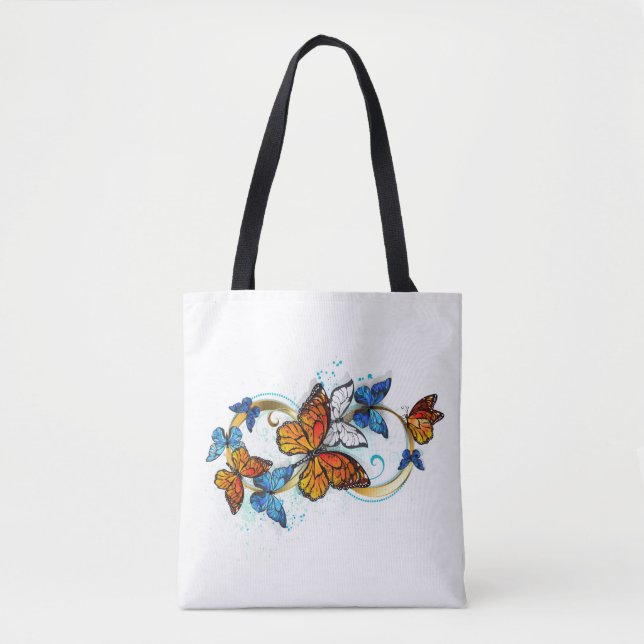 Infinity of Monarch Butterflies Tote Bag (Front)