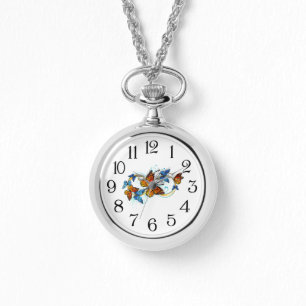 Infinity of Monarch Butterflies Watch