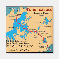 Infinity Panamaniacs fridge magnet