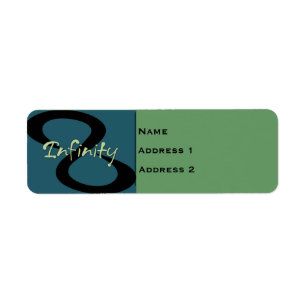 'Infinity' Return Address Label
