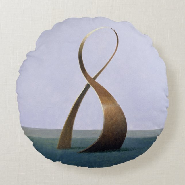 Infinity Round Pillow (Front)