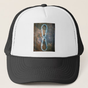 Infinity silver star trucker hat